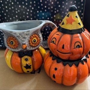 Johanna Parker Halloween Sugar Creamer Set